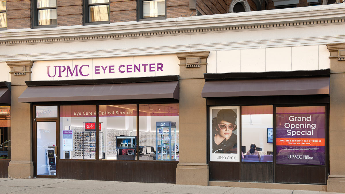 Medical Renovation UPMC Eye Store Optical Center 05 Exterior Web 1200x675 